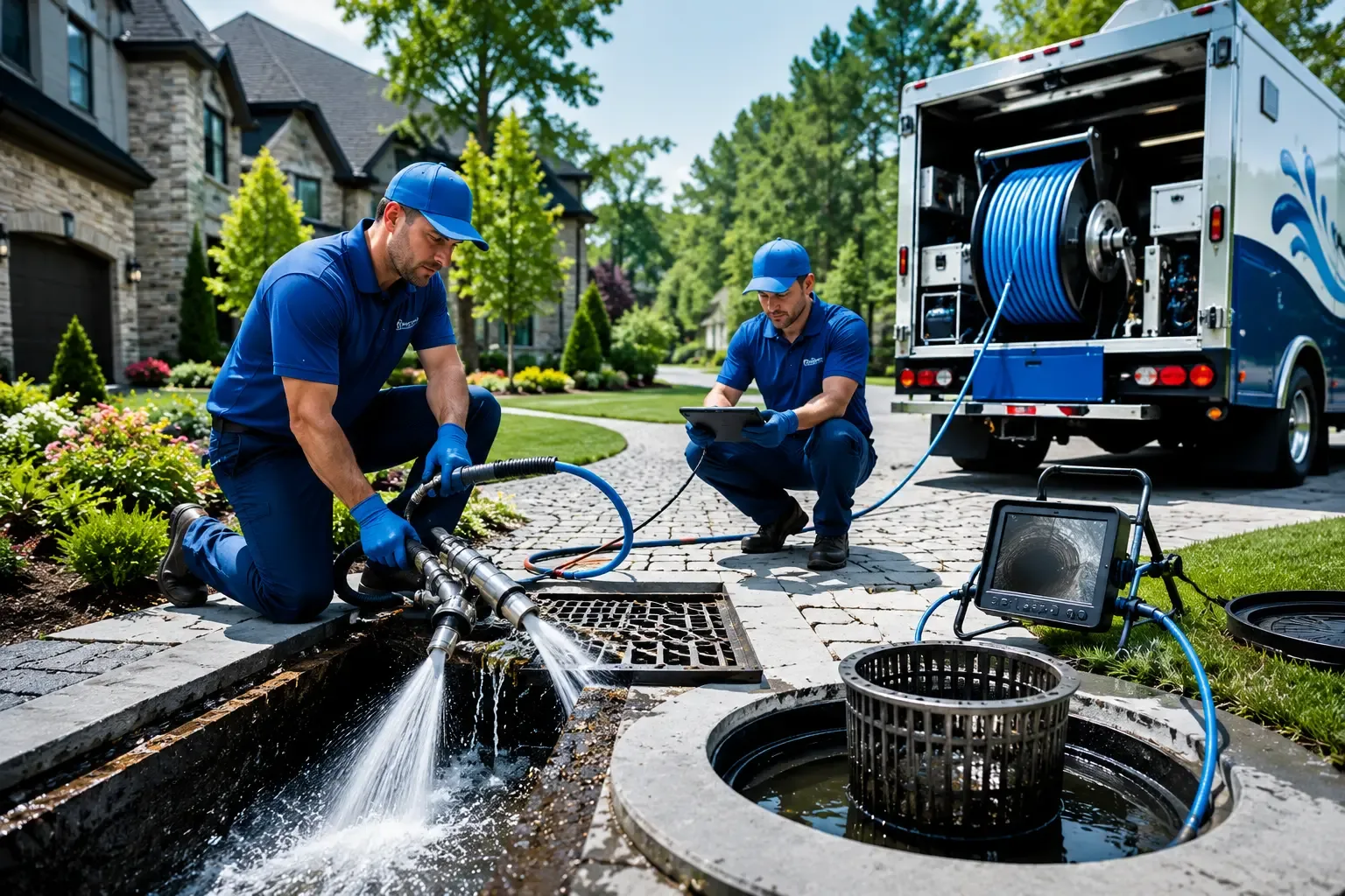 Local outdoor drain cleaning professionals in Claypool, IN